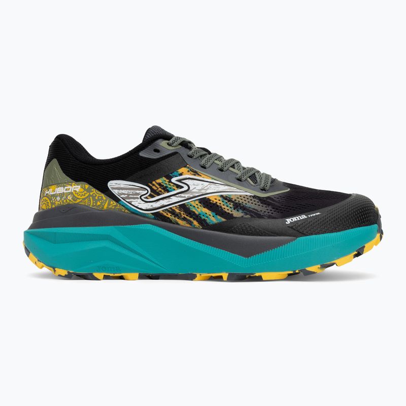 Кросівки для бігу чоловічі Joma Kubor black/turquoise 2