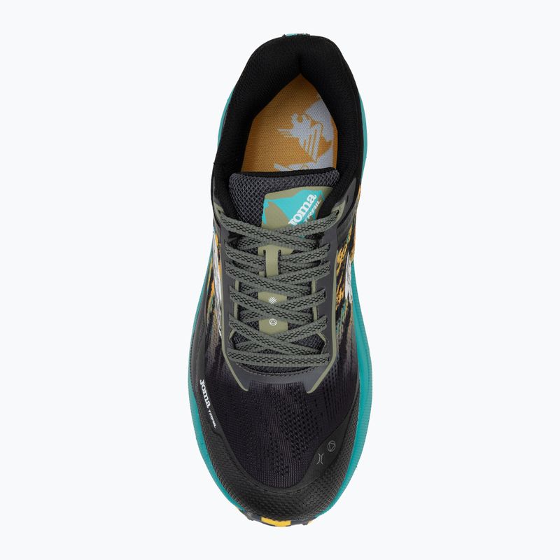 Кросівки для бігу чоловічі Joma Kubor black/turquoise 5