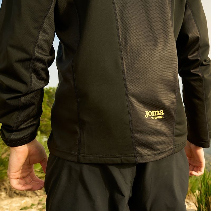 Лонгслів для бігу чоловічий Joma R-Nature black 9