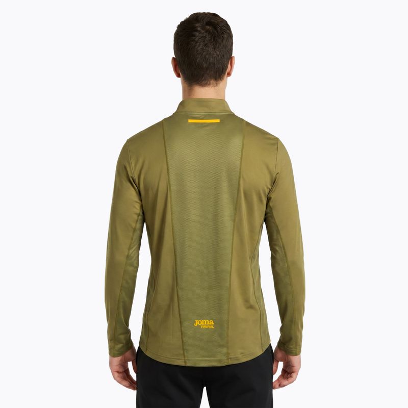 Лонгслів для бігу чоловічий Joma R-Nature green 2