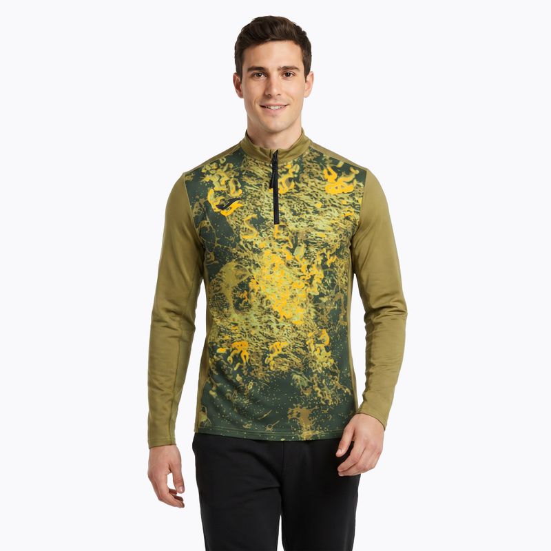 Лонгслів для бігу чоловічий Joma R-Nature green 3