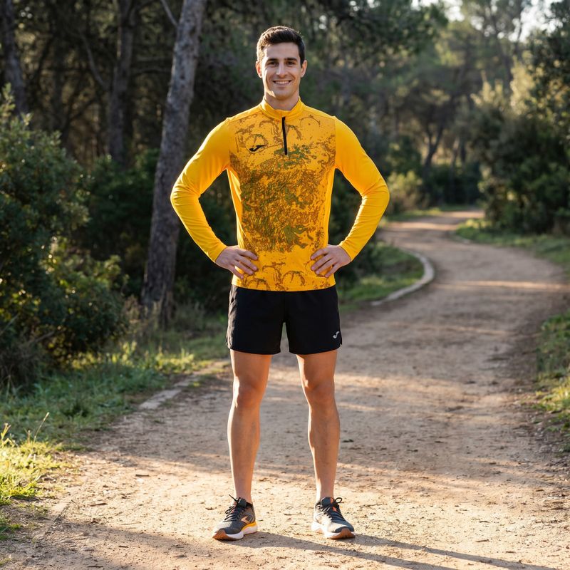 Лонгслів для бігу чоловічий Joma R-Nature gold 10