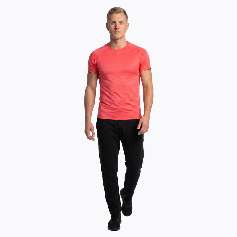 Футболка для бігу чоловіча Joma R-Night Iconic coral 2