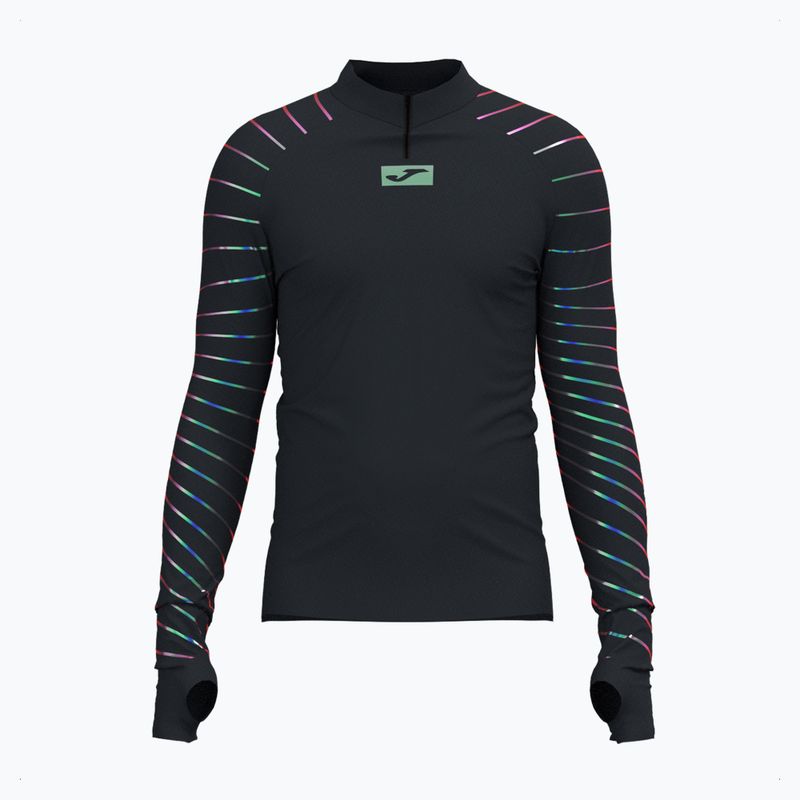 Лонгслів для бігу чоловічий Joma R-Night black