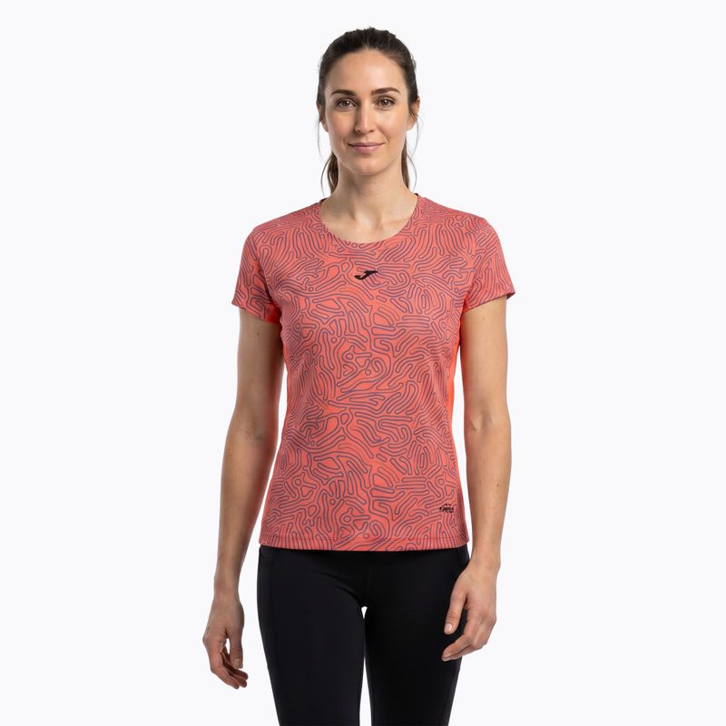 Футболка для бігу жіноча Joma R-Nature coral 2