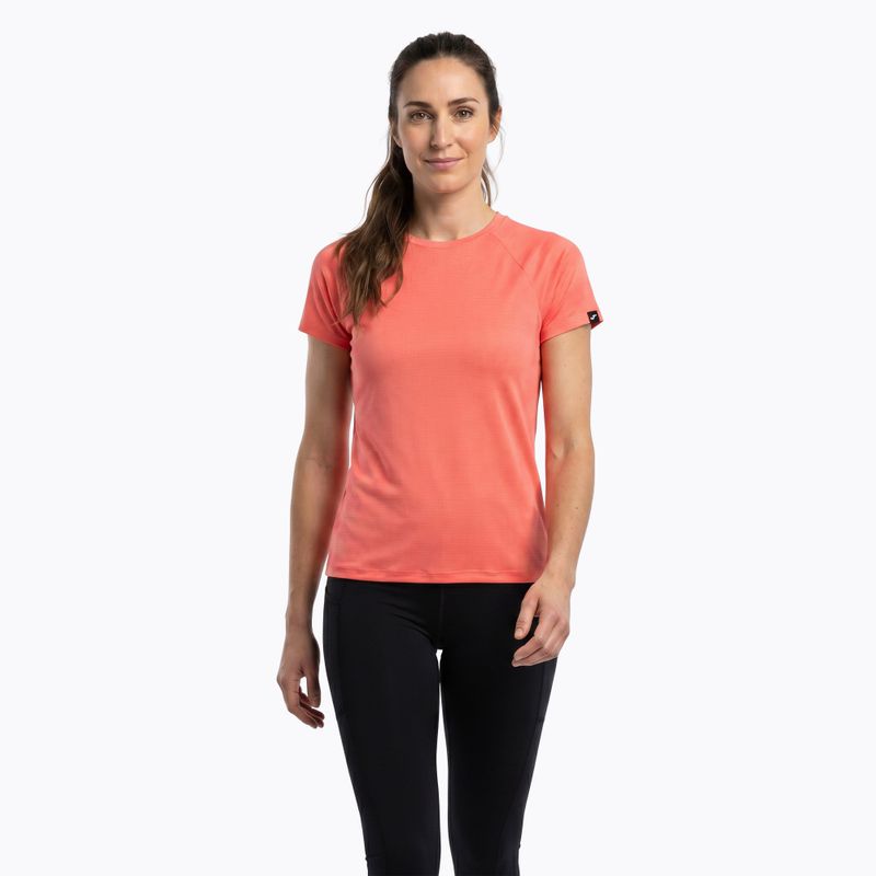Футболка для бігу жіноча Joma R-Night Iconic coral 3