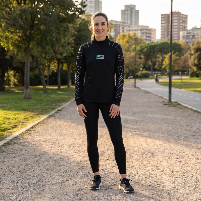 Кофта для бігу жіноча Joma R-Night black 12