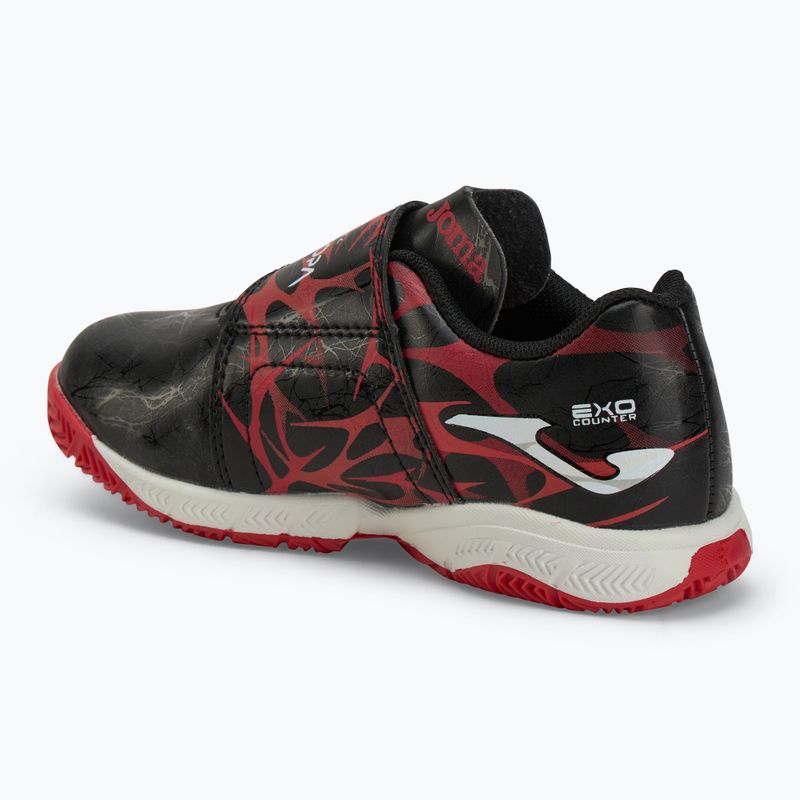 Дитячі футбольні бутси Joma Super Copa Jr IN чорні 3