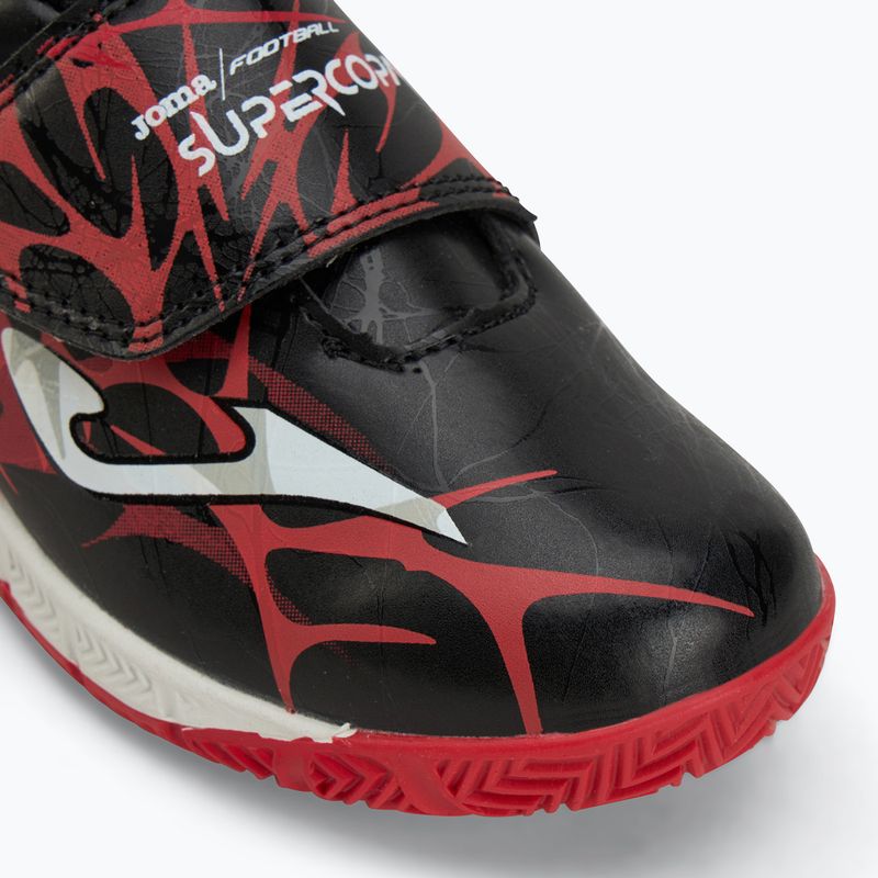 Дитячі футбольні бутси Joma Super Copa Jr IN чорні 7