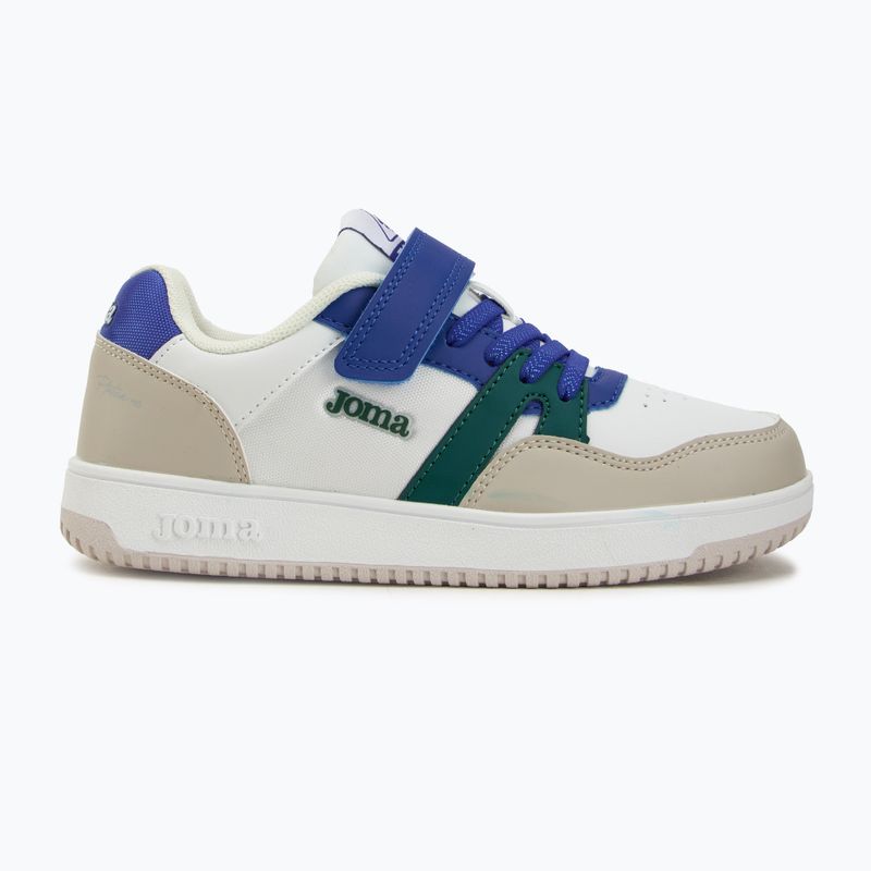 Кросівки дитячі Joma Platea Low Jr white/beige 2