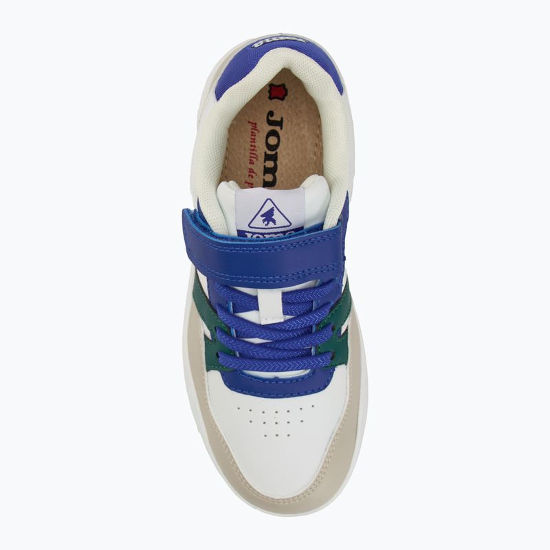 Кросівки дитячі Joma Platea Low Jr white/beige 5