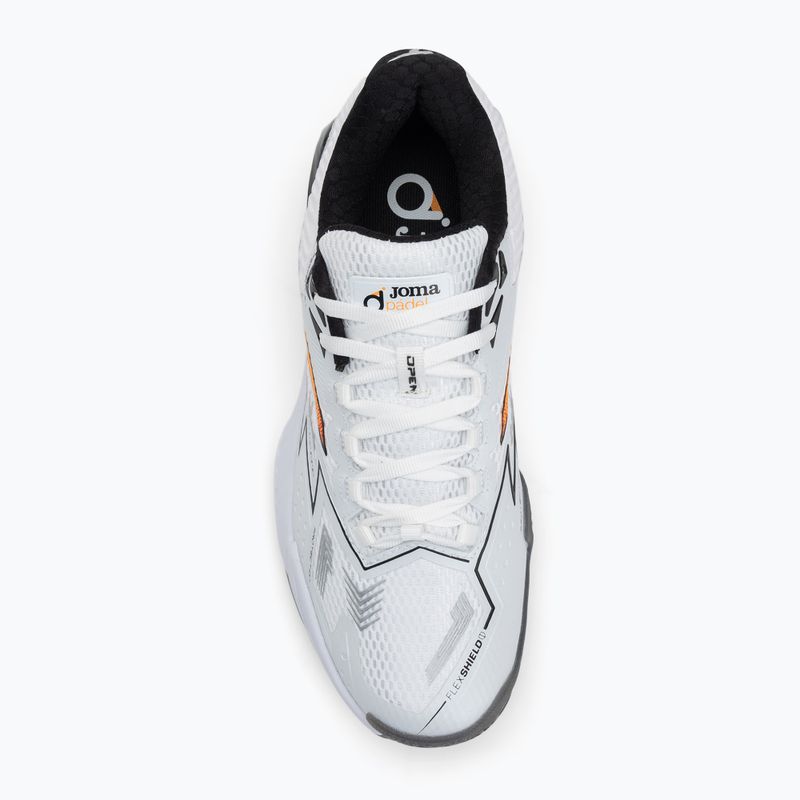 Кросівки для паделю чоловічі Joma Open OM white/ orange 5