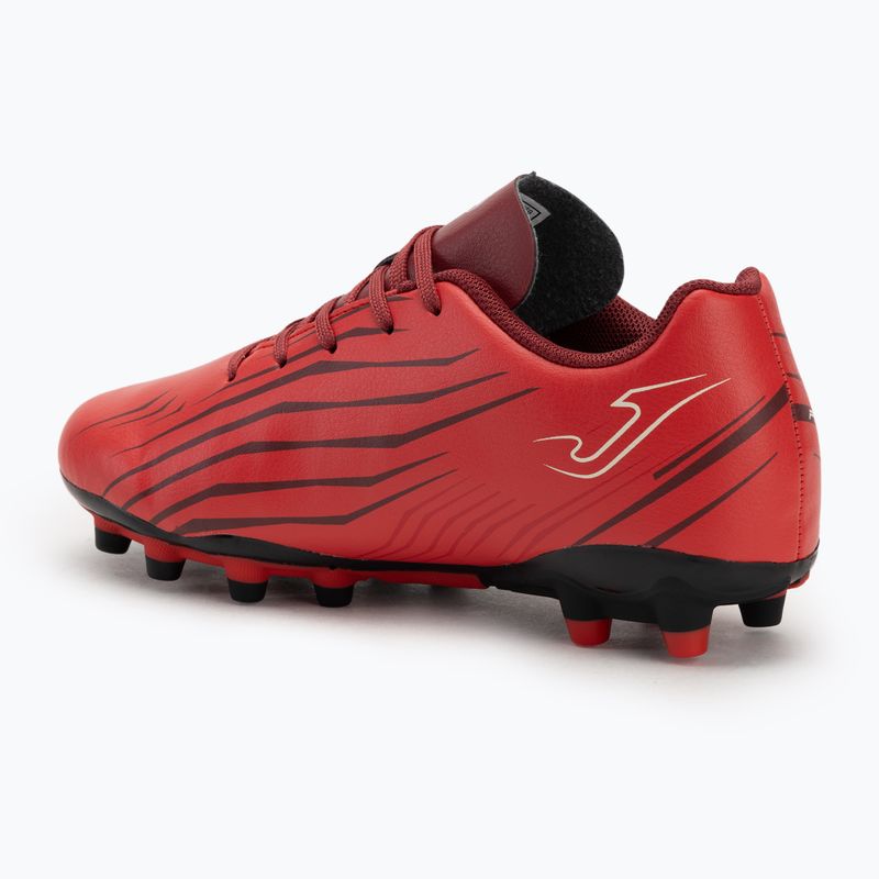 Кросівки футбольні дитячі Joma Propulsion Jr FG red 3