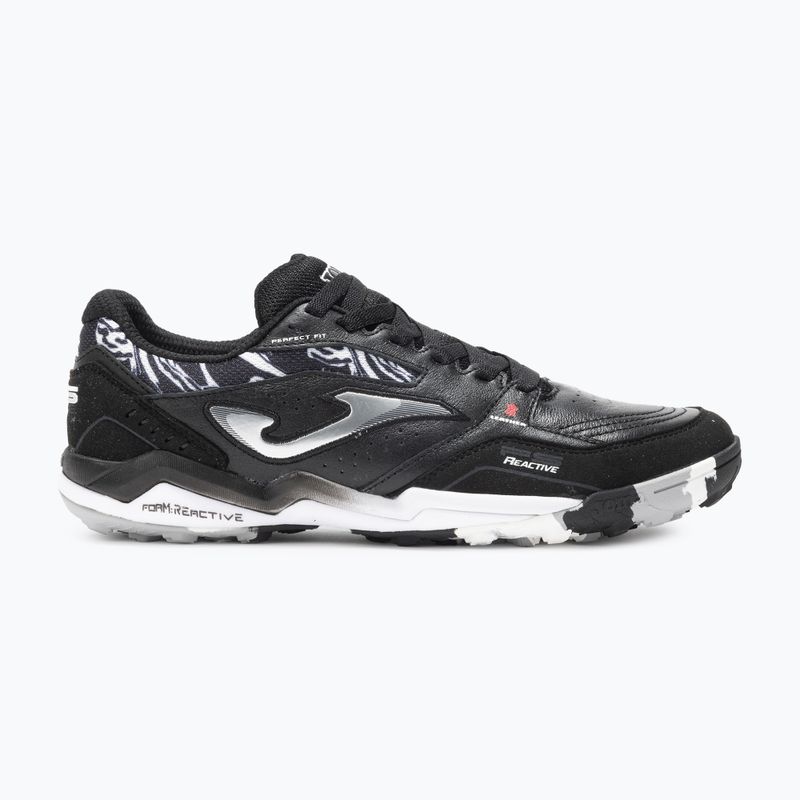 Кросівки футбольні чоловічі Joma FS Reactive TF black 8