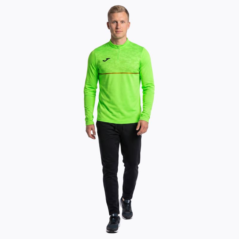 Кофта для бігу чоловіча Joma Record III fluor green 2