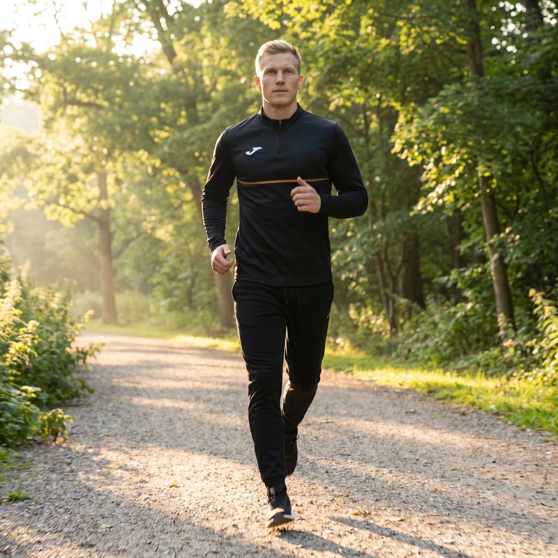 Кофта для бігу чоловіча Joma Record III black 7