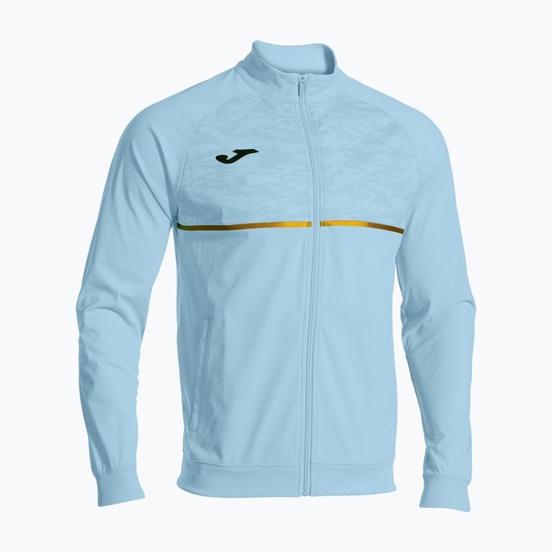 Кофта для бігу чоловіча Joma Record III Full Zip light blue