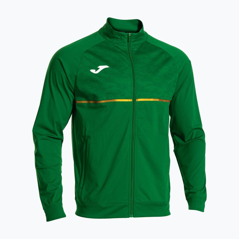 Кофта для бігу чоловіча Joma Record III Full Zip green