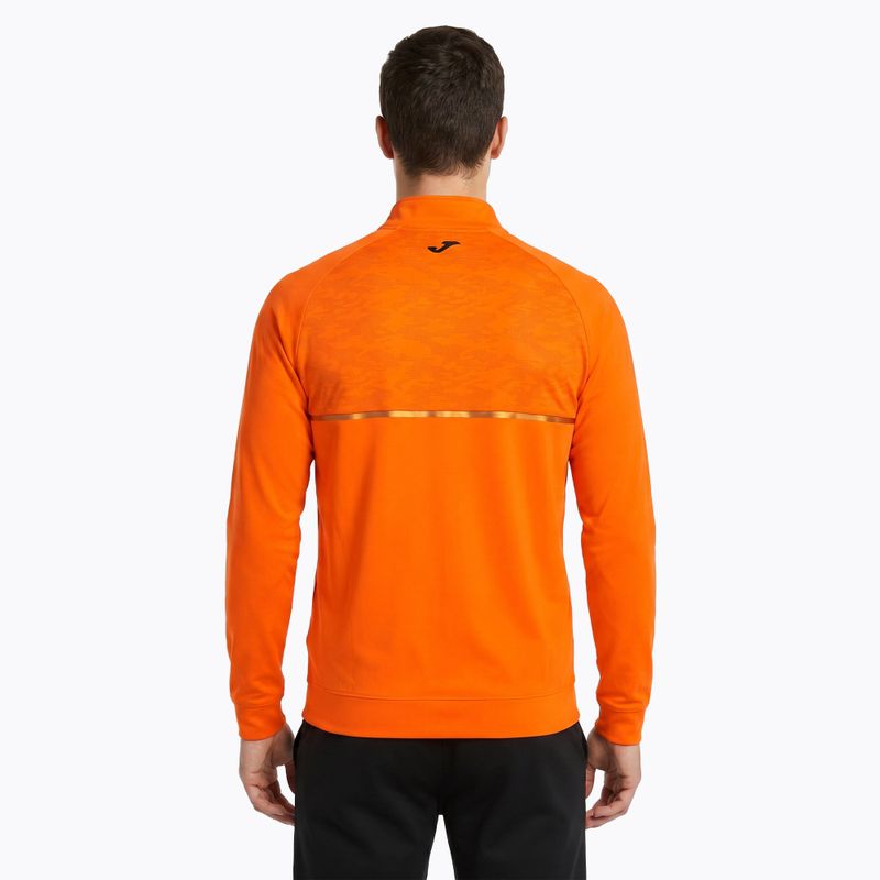 Кофта для бігу чоловіча Joma Record III Full Zip orange 2