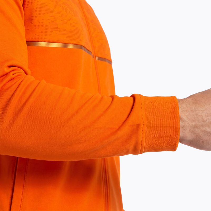 Кофта для бігу чоловіча Joma Record III Full Zip orange 4