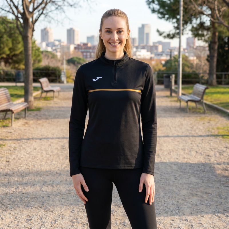 Кофта для бігу жіноча Joma Record III black 9