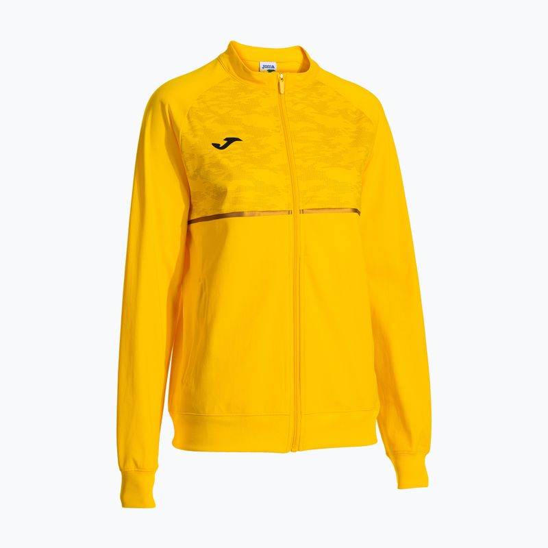 Кофта для бігу жіноча Joma Record III Full Zip yellow