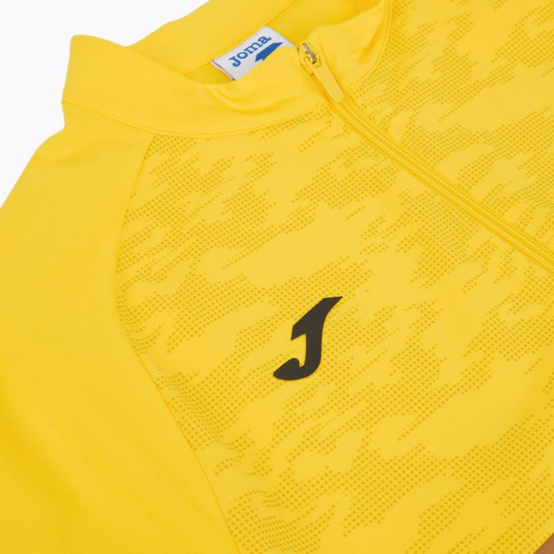 Кофта для бігу жіноча Joma Record III Full Zip yellow 3