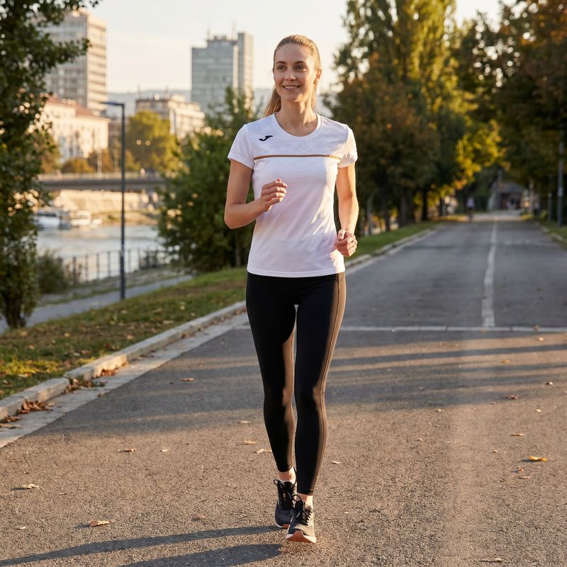 Футболка для бігу жіноча Joma Record III white 6