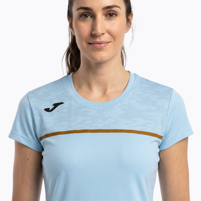 Футболка для бігу жіноча Joma Record III light blue 4