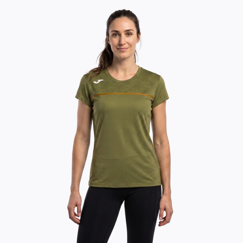 Футболка для бігу жіноча Joma Record III khaki
