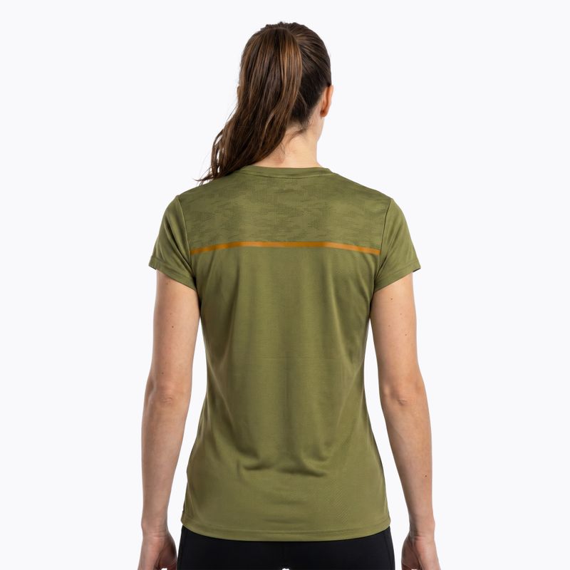 Футболка для бігу жіноча Joma Record III khaki 2
