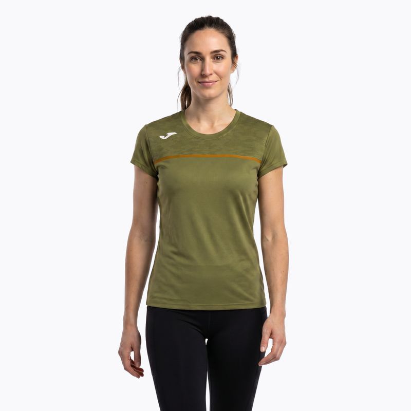 Футболка для бігу жіноча Joma Record III khaki 3