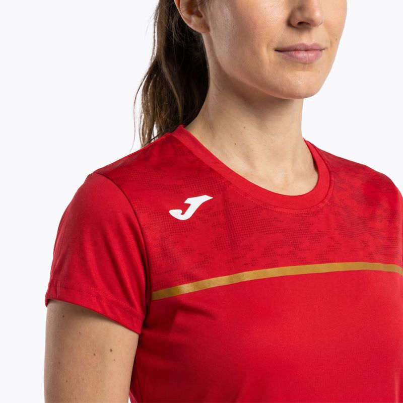 Футболка для бігу жіноча Joma Record III red 4