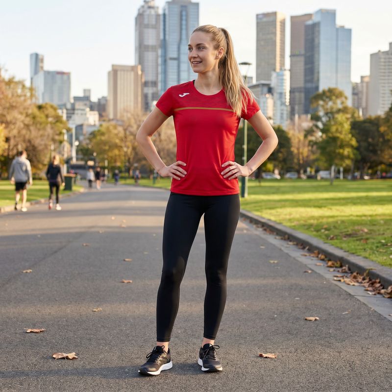 Футболка для бігу жіноча Joma Record III red 6