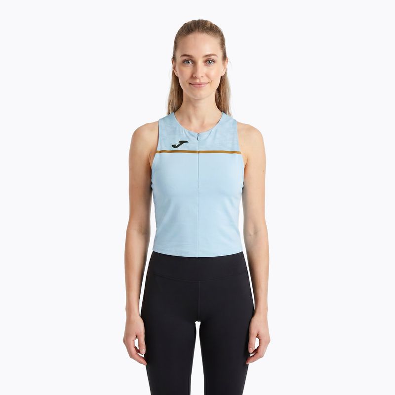 Футболка для бігу жіноча Joma Record III Top light blue