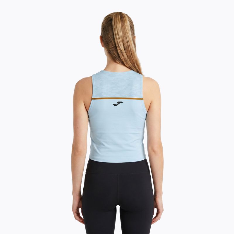 Футболка для бігу жіноча Joma Record III Top light blue 2