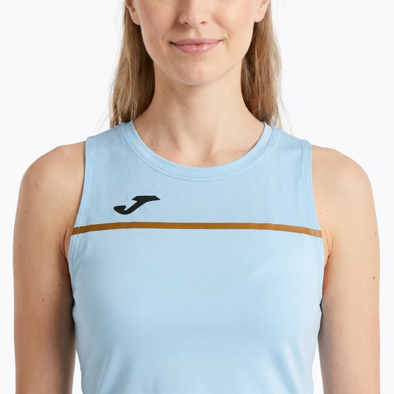 Футболка для бігу жіноча Joma Record III Top light blue 3