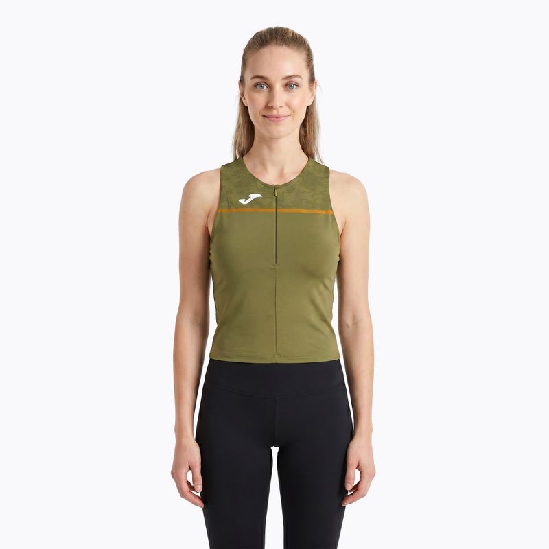 Футболка для бігу жіноча Joma Record III Top khaki