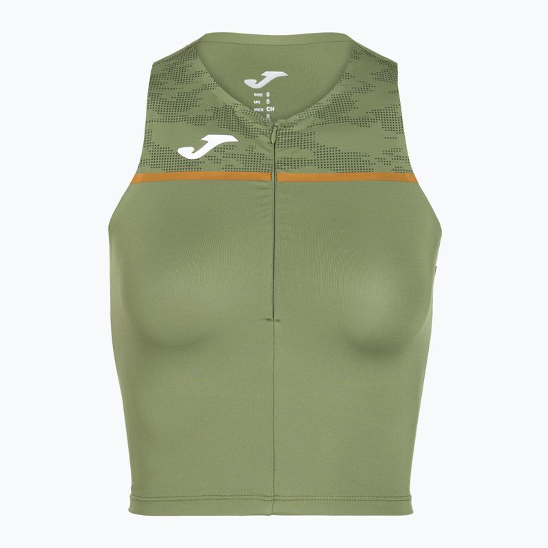 Футболка для бігу жіноча Joma Record III Top khaki 4