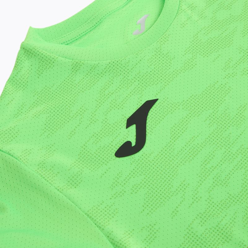 Футболка для бігу чоловіча Joma Record III fluor green 4
