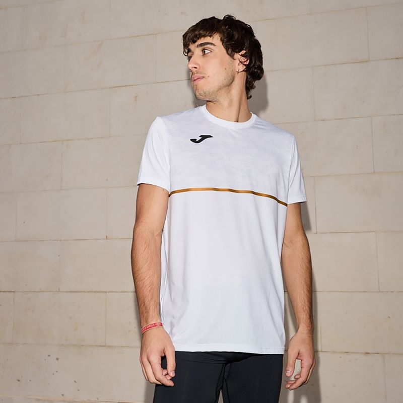 Футболка для бігу чоловіча Joma Record III white 2