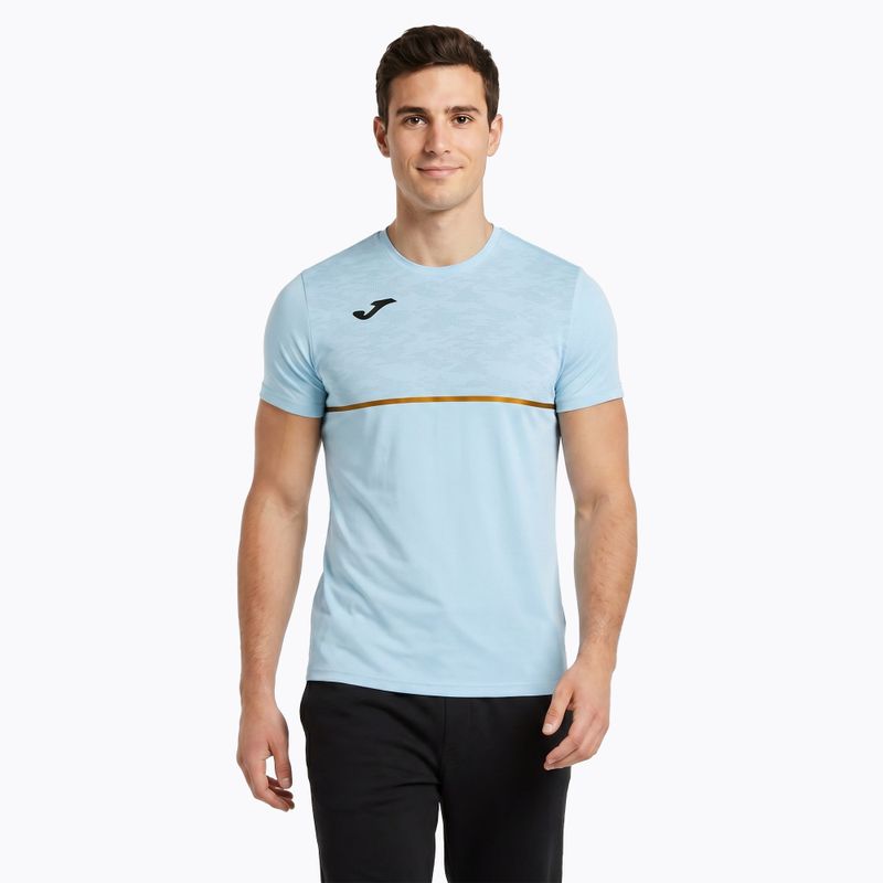Футболка для бігу чоловіча Joma Record III light blue 2