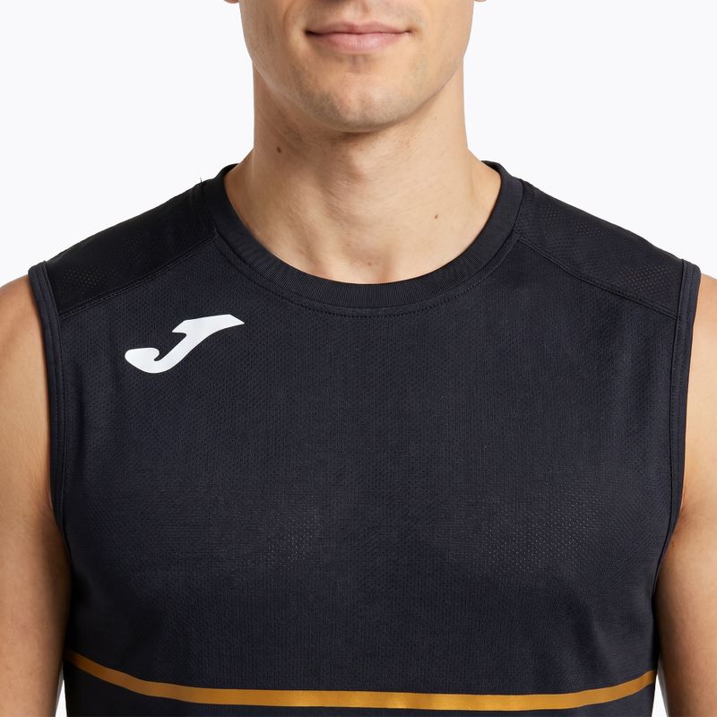 Футболка для бігу чоловіча Joma Record III black 4