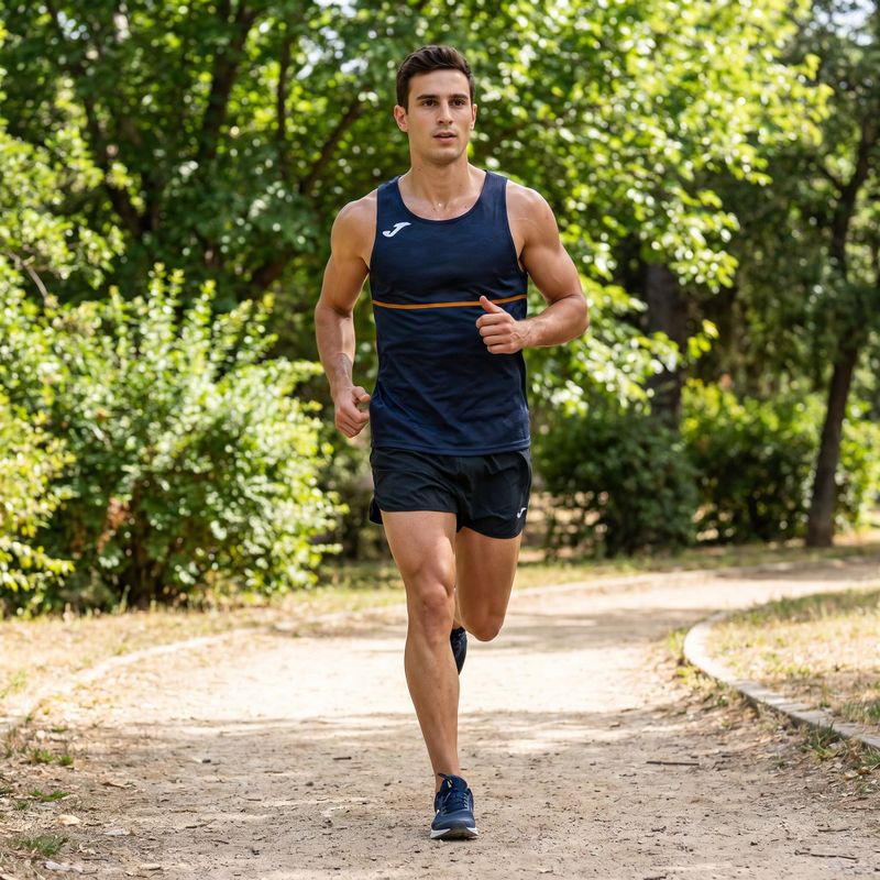 Футболка для бігу чоловіча Joma Record III navy 6
