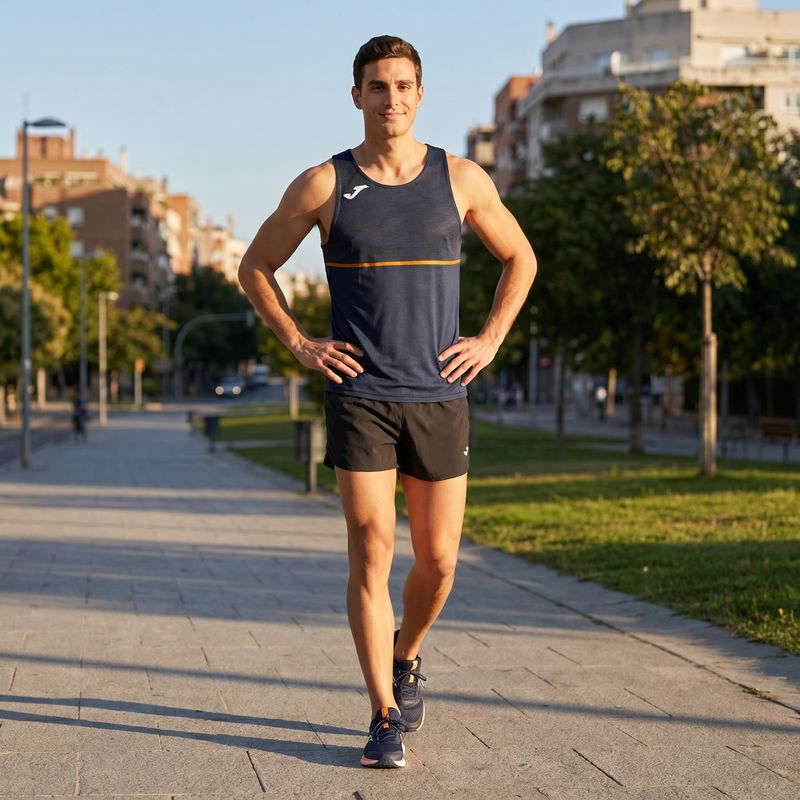 Футболка для бігу чоловіча Joma Record III navy 7
