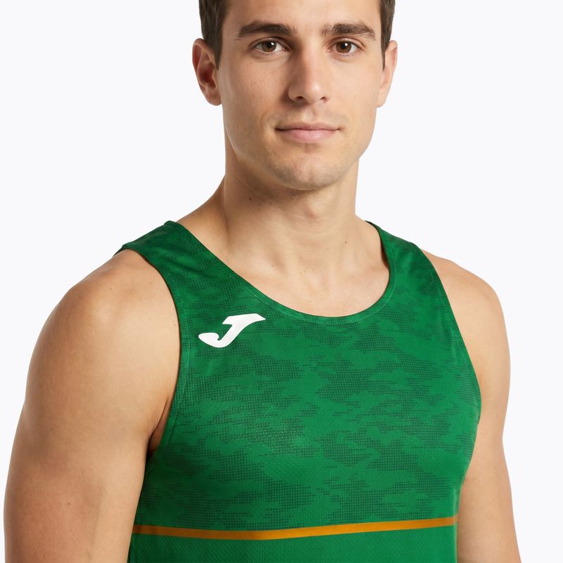 Футболка для бігу чоловіча Joma Record III green 4