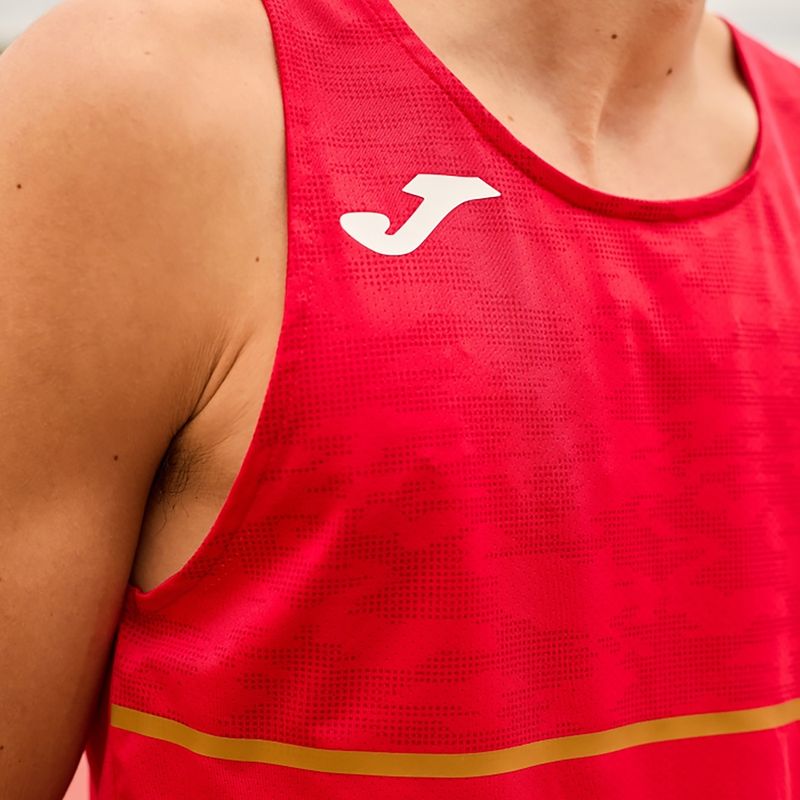 Футболка для бігу чоловіча Joma Record III red 3