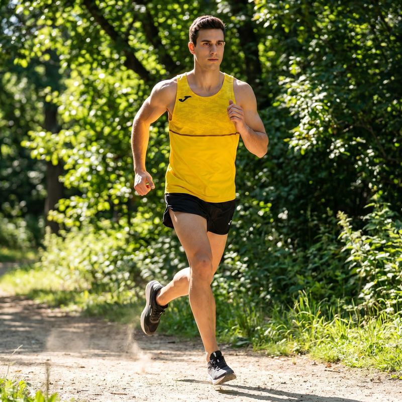 Футболка для бігу чоловіча Joma Record III yellow 7
