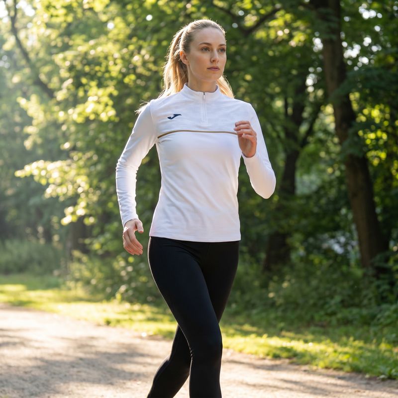 Кофта для бігу жіноча Joma Record III white 9