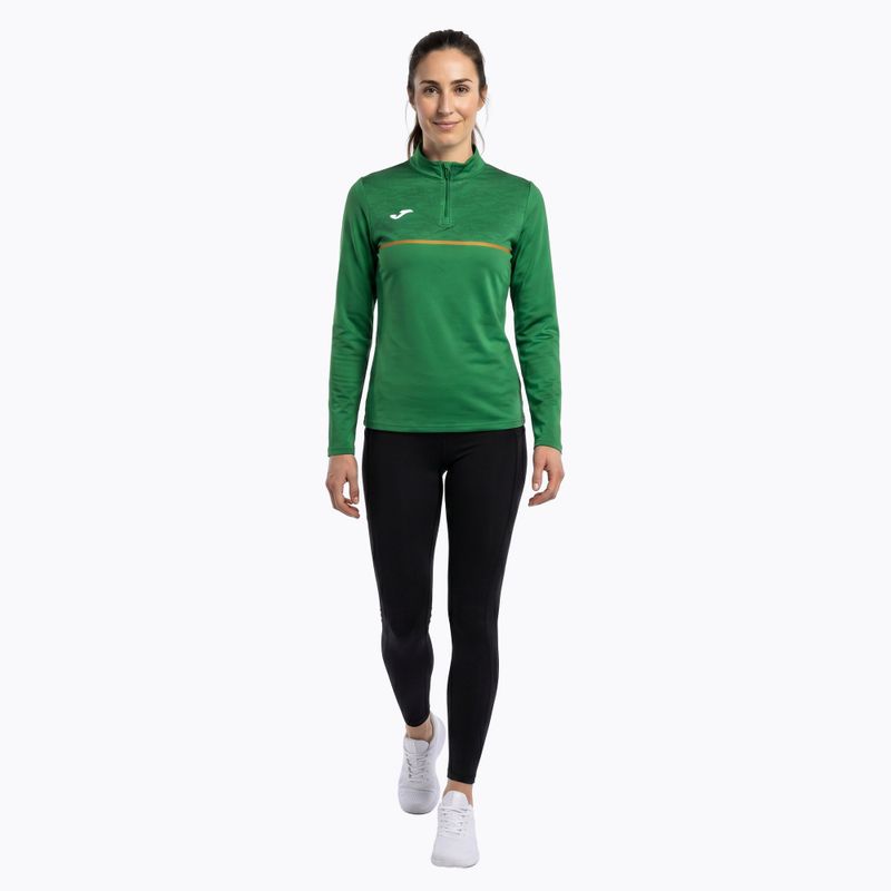 Кофта для бігу жіноча Joma Record III green 2